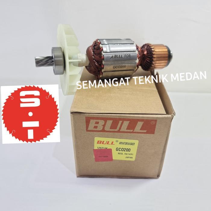 Gco200 Gco220 Armature Angker Mesin Cut Off 14" Bull Gco 200 220