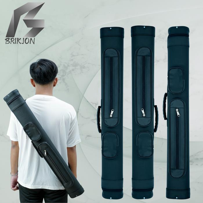 Brikjon - Tas Stick Billiard 2X2 - Case Stick Billiard - Hardcase Stick Billiard 2x2 - tas billiard