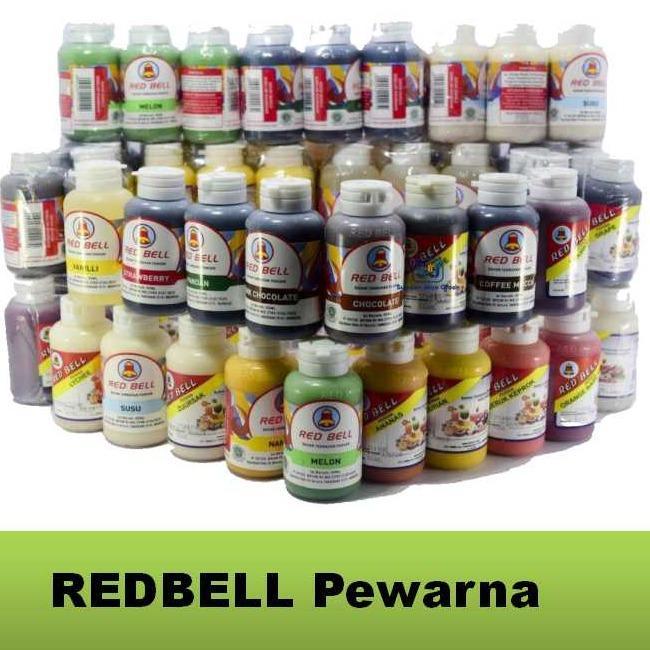 (55 ml) REDBELL PASTA Aneka Varian Rasa PERISA & PEWARNA Baking pasta matcha kemasan pasta rasa