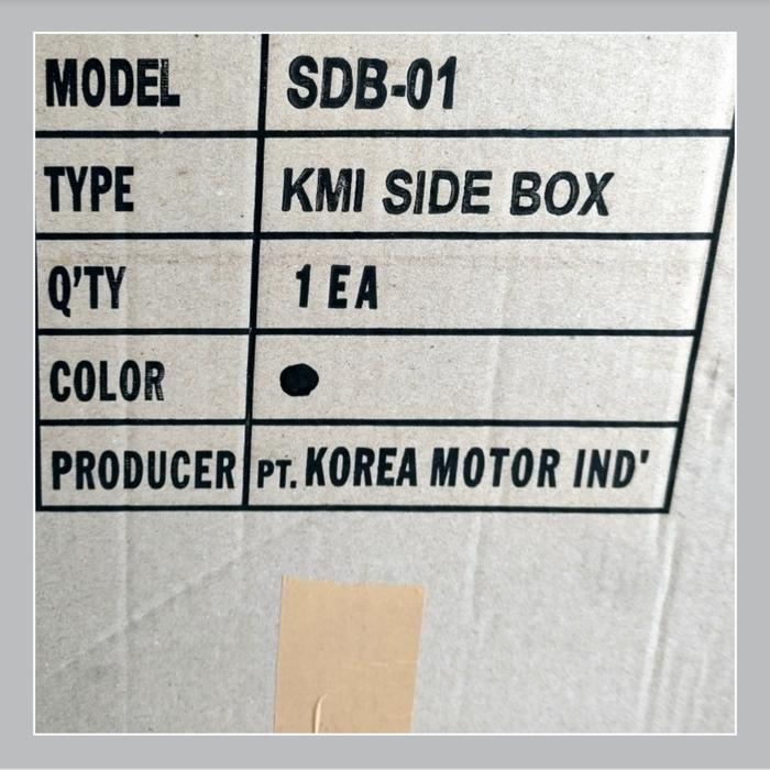 BOX SAMPING MOTOR UNIVERSAL KMI SIDE BOX KMI