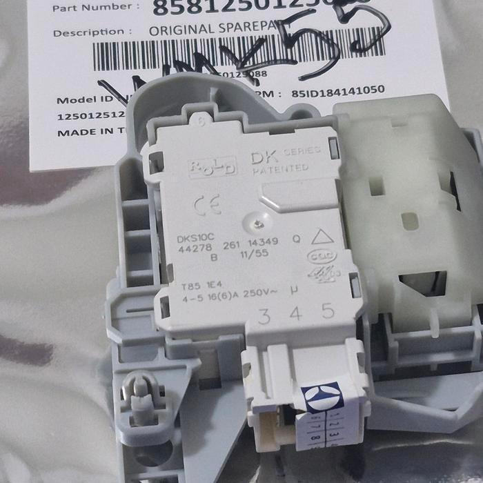 Door Lock Kunci Pintu Mesin Cuci Electrolux Ewf1141Aewa & Ewf1042Bdwa & Ewf1141R9Wb Co