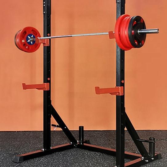 COMMERCIAL HALF POWER CAGE MACHINE GYM FITNESS EQUIPMENT POWER RACK /SQUAT RACK FOR HOME GYM