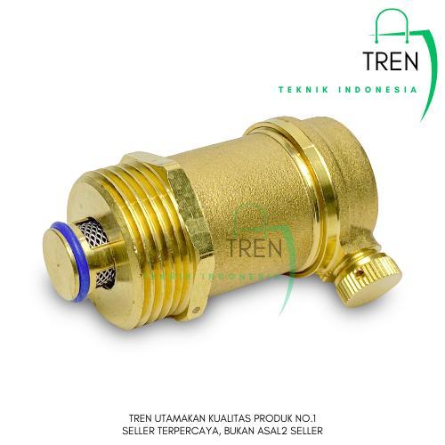 1" Air Vent Valve Brass / Automatic Air Vent Valve Kuningan 1"