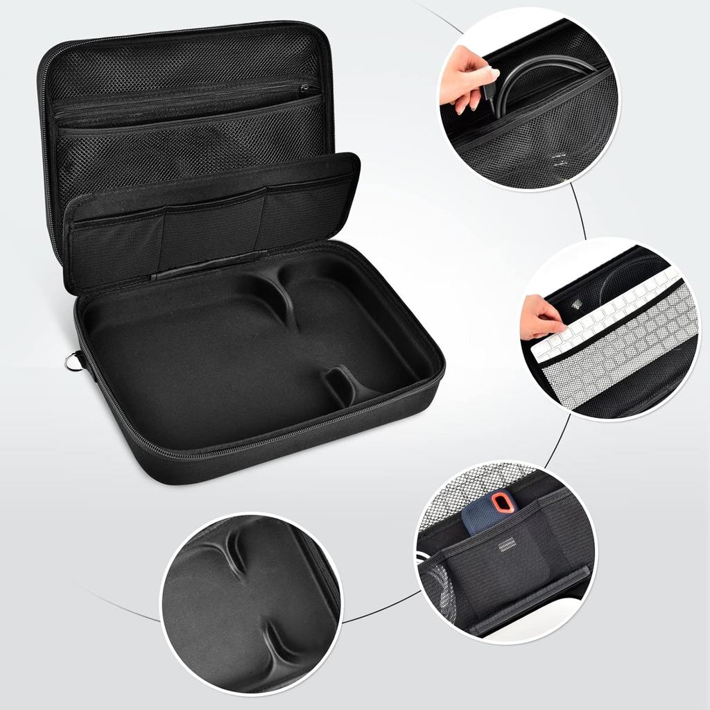 Case Compatible with Apple 2023 Mac Mini M2/ Mac Mini M1 & Mac Mini Previous Model Desktop Computer,