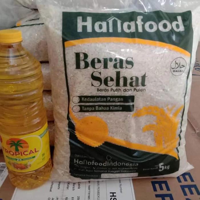 PAKET BERAS SEHAT 5 KG +MINYAK 1LITER