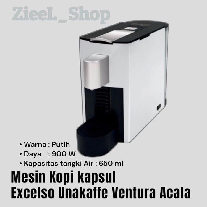 Mesin Kopi Kapsul Unakaffe Ventura Acala- Coffee Mesin Capsule Unakaffe Ventura Acala