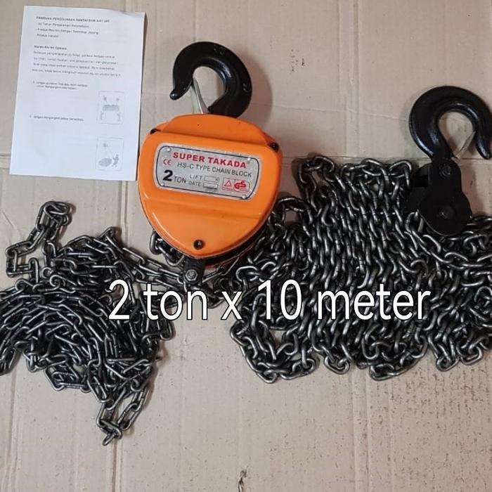 Takel 2Ton X 10Mtr Super Takada Terbaru 