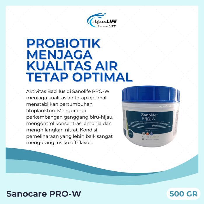 SANOLIFE PRO W PROBIOTIK UDANG IKAN TAMBAK