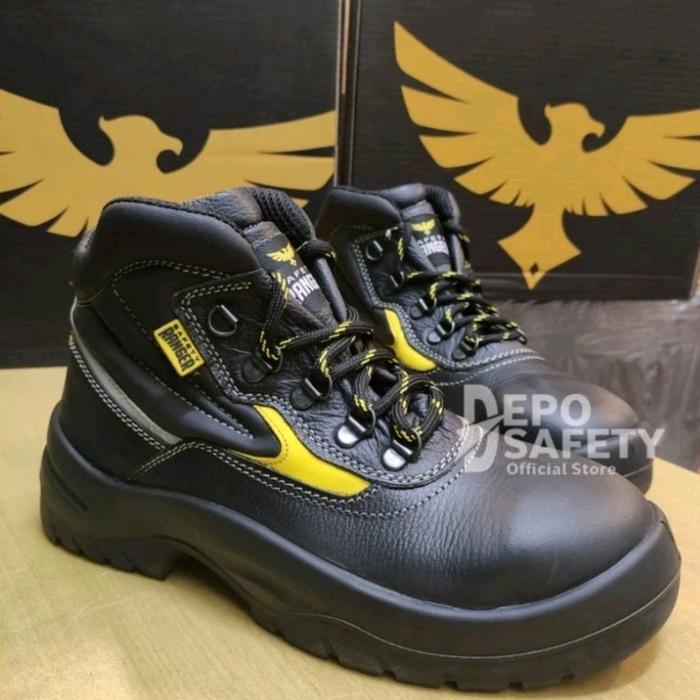 Sepatu Safety Ranger Hanoman - Sepatu Safety Ranger Kerja Shoes Terbaru 