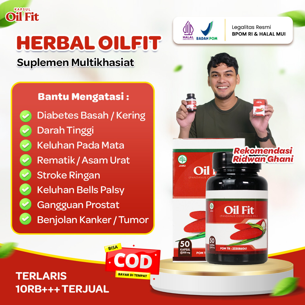 Oil Fit Herbal Premium | Dukung Kesehatan Keluarga