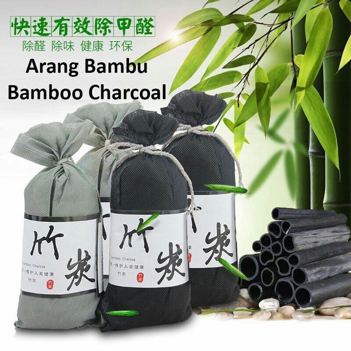 "New" Penghilang Bau Mobil Lemari Arang Bambu Bamboo Penyerap Odorless Udara