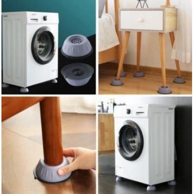 "New" Penyangga Mesin Cuci Anti Getar Vibration Pad Peredam Getaran Alas Tatakan mesin cuci