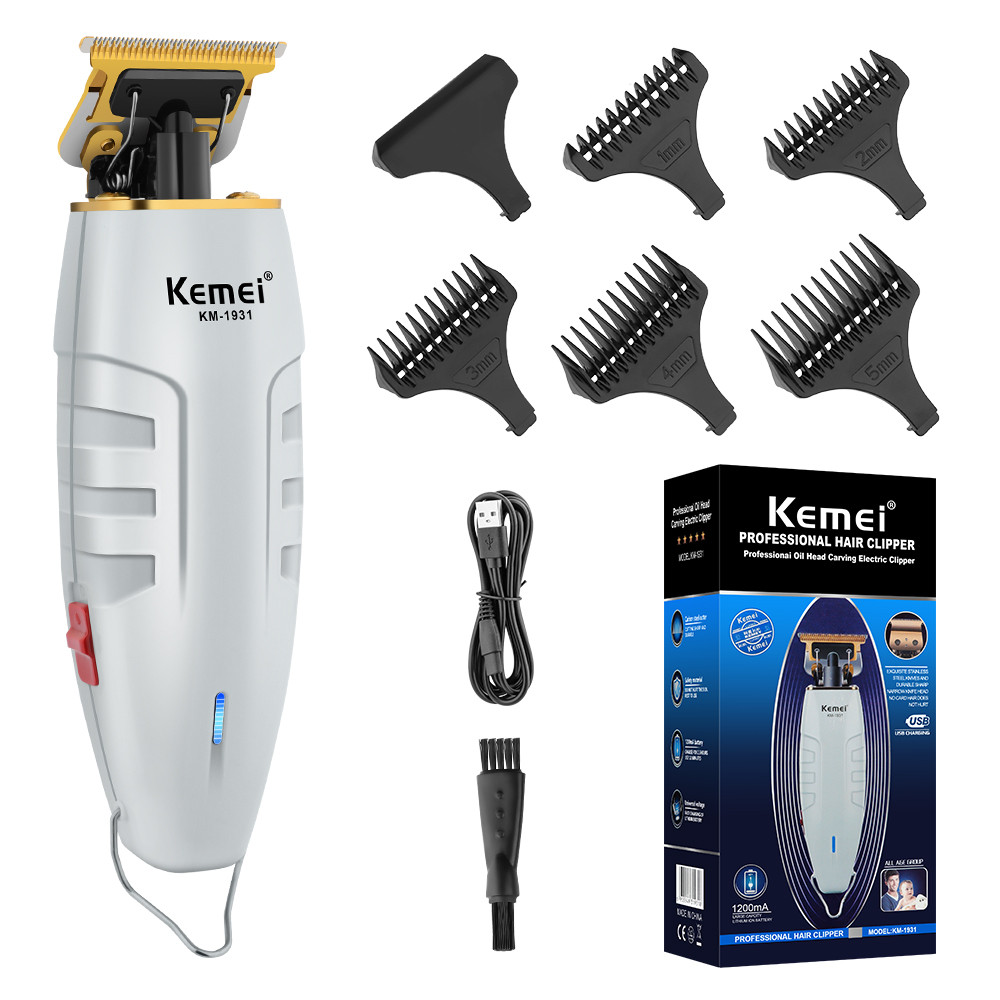 KEMEI Hair cutting machine Trimmer electric professional KM-1931 barber machines Barber shopBeard