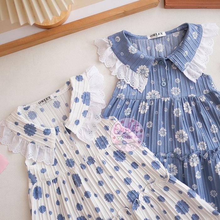 Owlet - Loppy Dress - Dress Anak Perempuan - Dress Sailor - Dress Lucu Anak - Dress Fashoin Anak