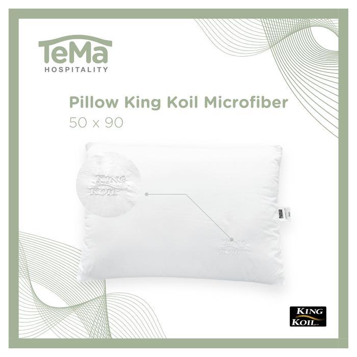 Diskon Pillow / Bantal Hotel King Koil Microfibre Standar Hotel Bintang 5 Tema Hospitality Tbk