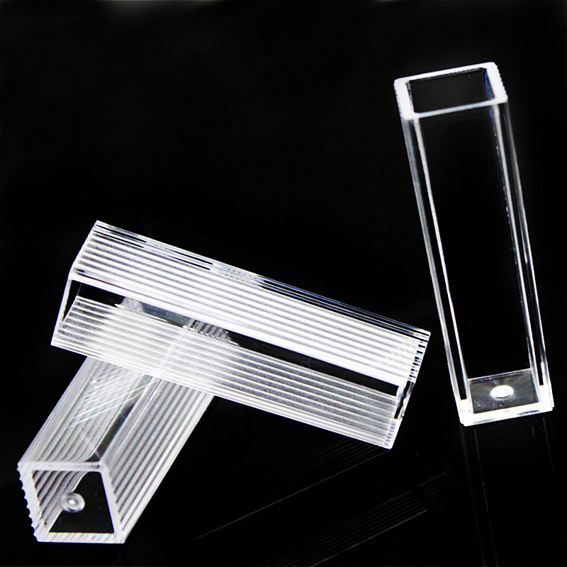Terbaru PS Cuvette 3.5ml / 4.5ml Spectrophotometer Standard Micro Plastic Cuvette Disposable Cuvette