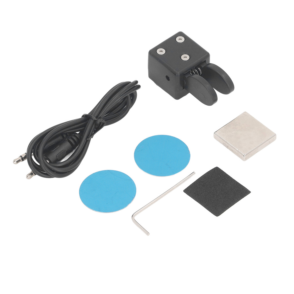 Terbaik CW Morse Code Key Double Paddle Automatic Telegraph Key Short Wave Radio CW Key with Magneti