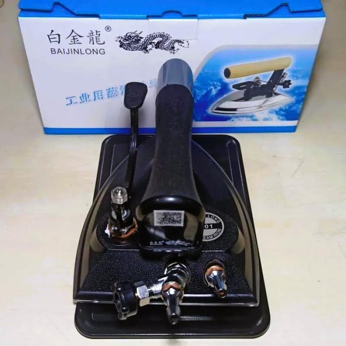 Baijinlong Setrika Uap HS-601 - Kepala Gosokan Laundry Uap Kepala Setrika Laundry Gas Baijinlong