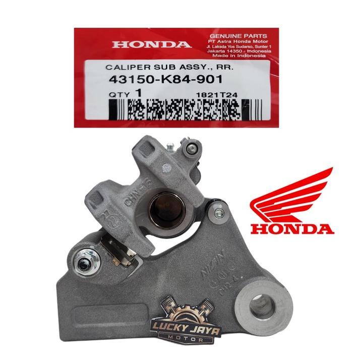 43150-K84-901 Caliper Kaliper Cakram Belakang Crf 150 Crf150 Original Ahm Honda