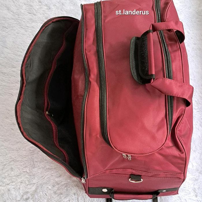 dxo Tas Pakaian Baju TroliTravel Bag Trolly Roda Multifungsi Travel