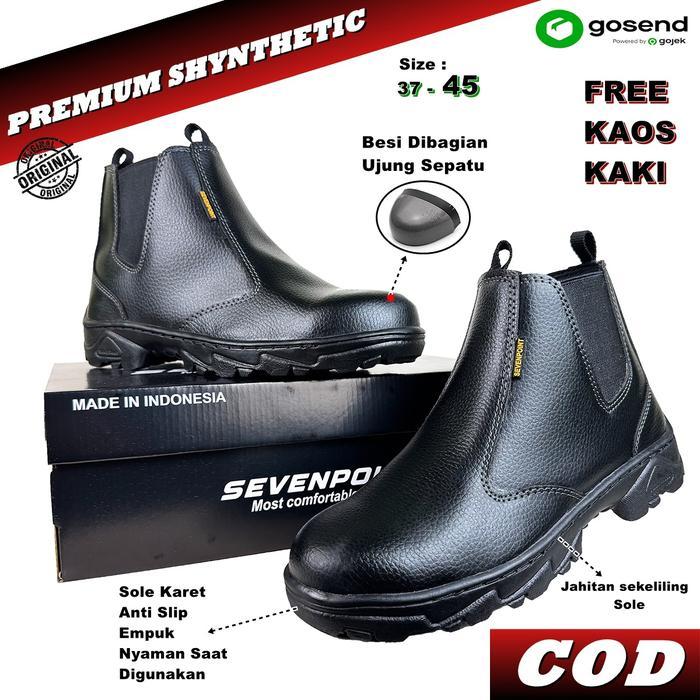 Aerostreet - Sepatu Safety Pria Savety Shoes Wanita Septi Proyek Lapangan Unisex Septy Pt Kitchen