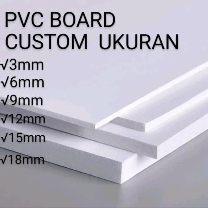 pvc foam board 15mm/pvc board/papan pvc board/pvc board custom ukuran