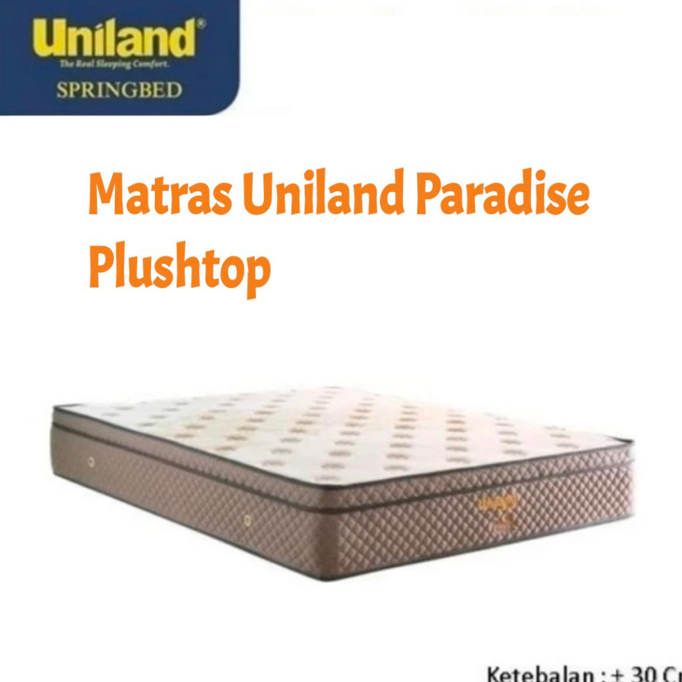 Springbed Uniland Paradis Plushtop (Matras Only)