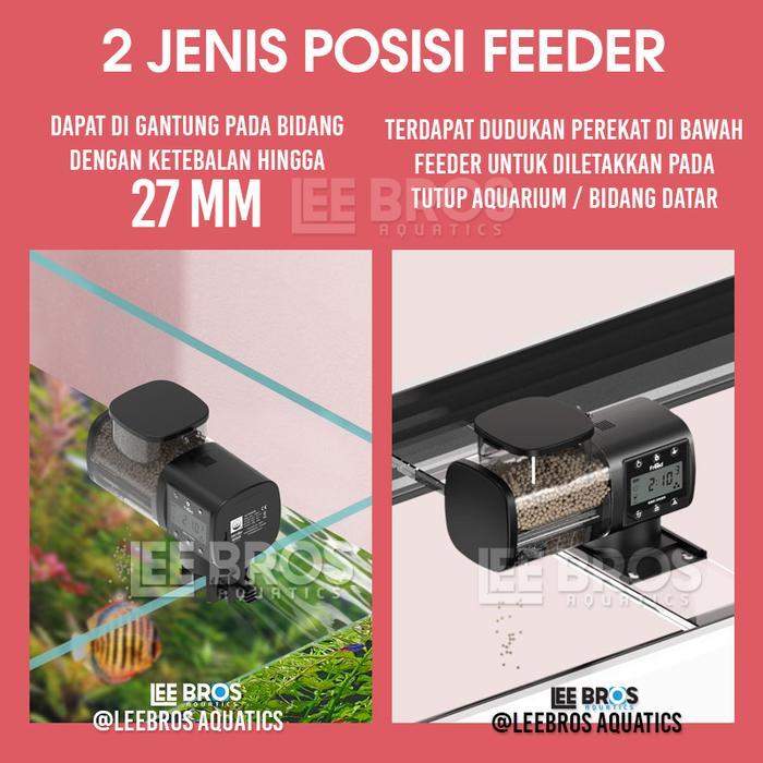 Automatic Fish Feeder 500 - 750 ml / Pakan Ikan Otomatis / Auto Fish Feeder / Smart Fish Feeder with