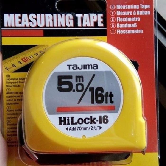 Promo Meteran Tajima 5Meter Measuring Tape Tajima 5Meter