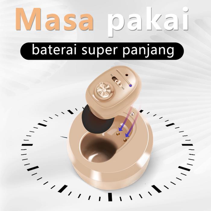 ALAT BANTU DENGAR ASLI PENDENGARAN TELINGA ORANG TUA MINI HEARING AIDS