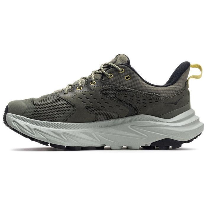 READY HOKA ONE ONE ANACAPA 2 LOW GTX NUBUCK 'OLIVE HAZE MERCURY' PROMO BIG SALE TERBARU