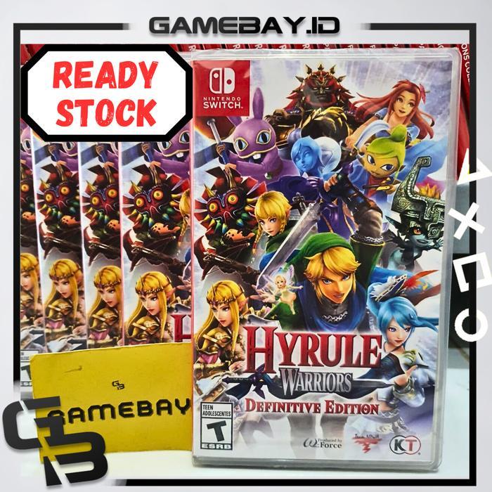 NINTENDO SWITCH HYRULE WARRIORS DEFINITIVE EDITION