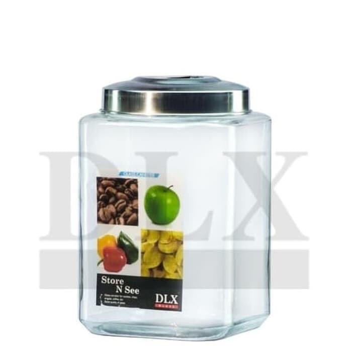 Stok Baru Toples Cafe B Seal DLX 9 liter / Toples makanan / Toples kaca
