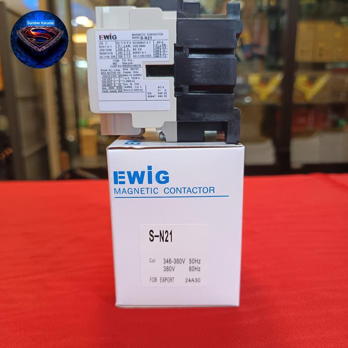 Contactor Kontaktor Ewig Sn21 S-N21