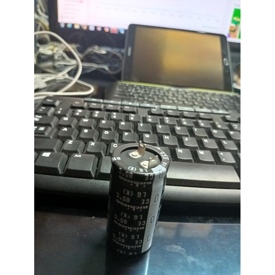 Elco Kapasitor 450V-500Uf Nichicon