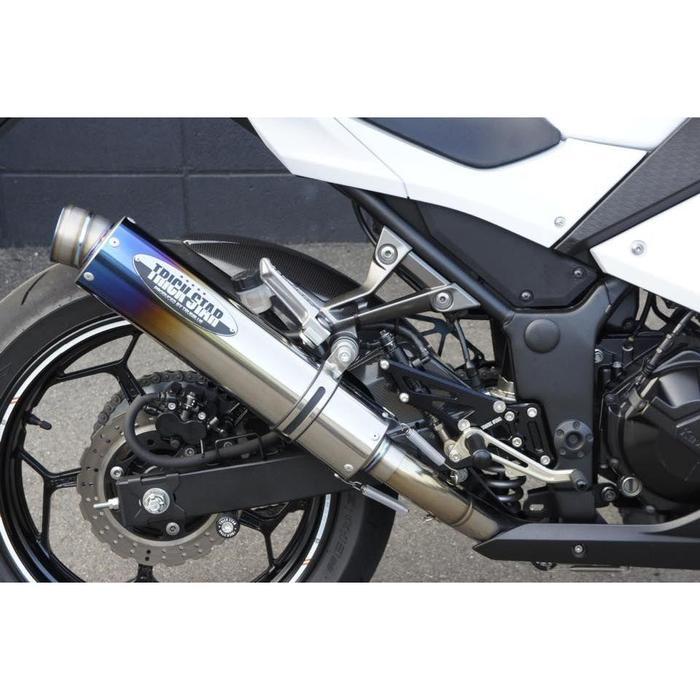 Knalpot Full System Trickstar GP Look Ninja250 FI