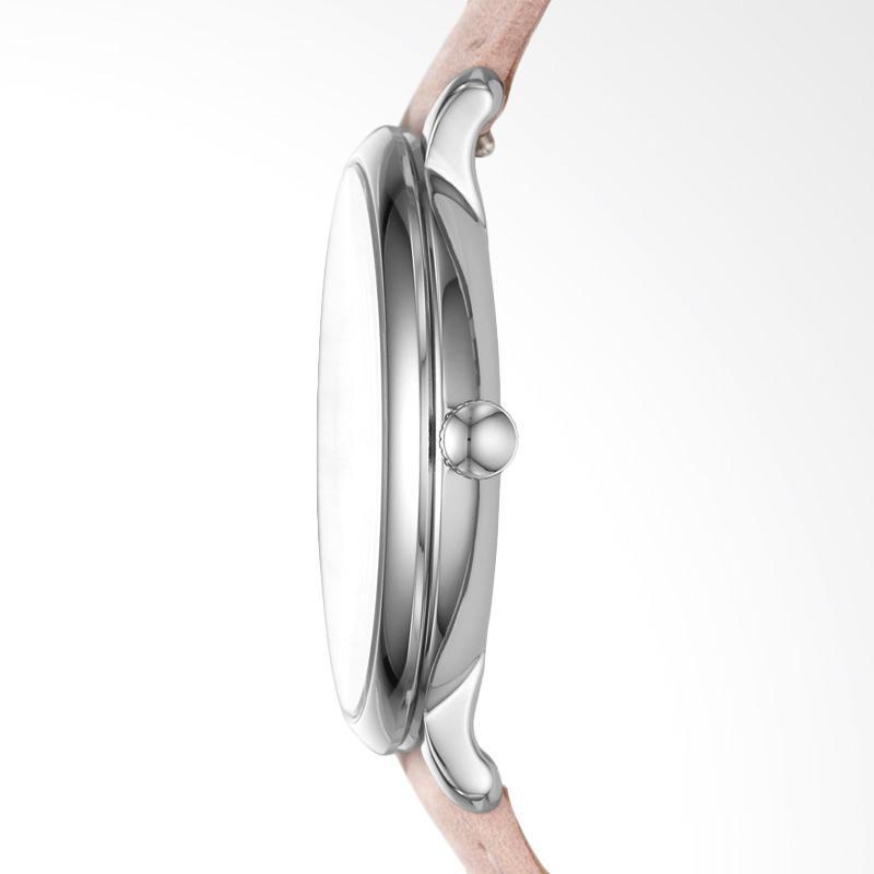 Fossil ES4151 Jacqueline Kulit Jam Tangan Wanita - Silver