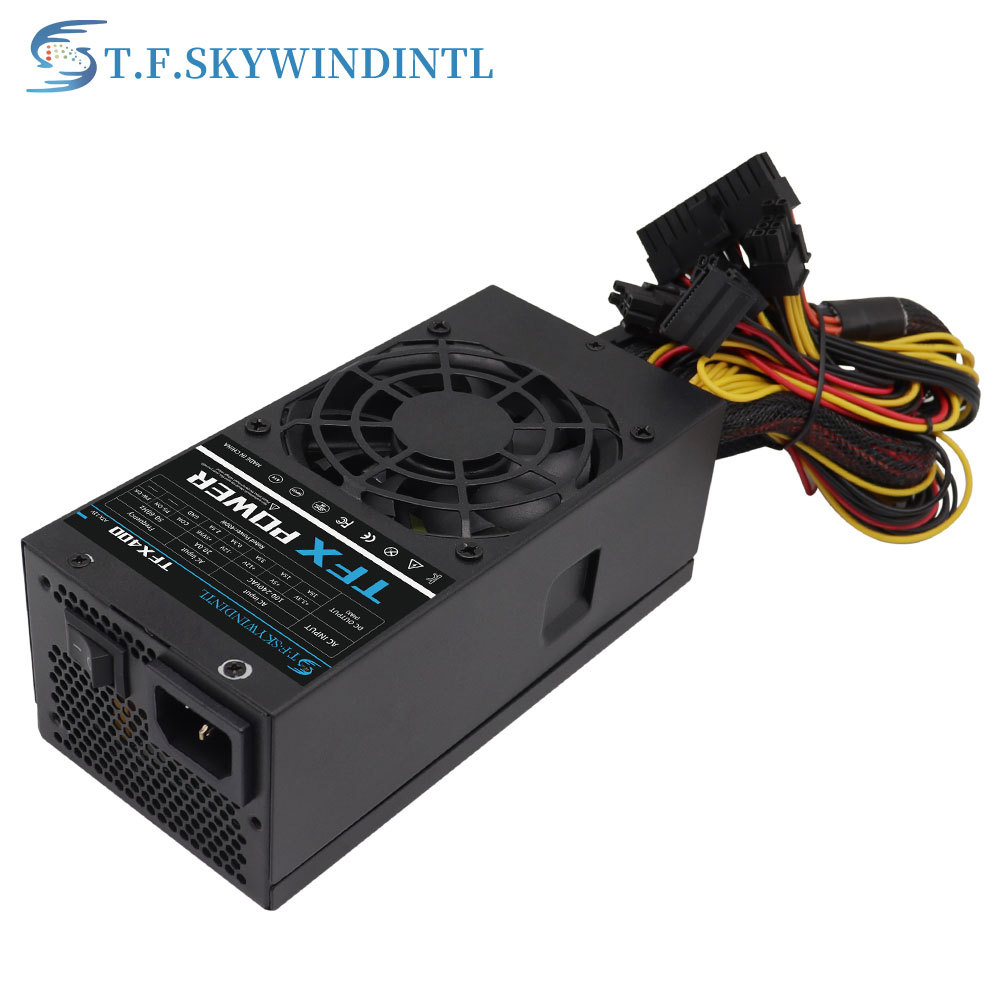 TFX 400W Power Supply Flex ATX 400W PSU 110-240V 20 + 4Pin Power Source For Desktop small PC Case