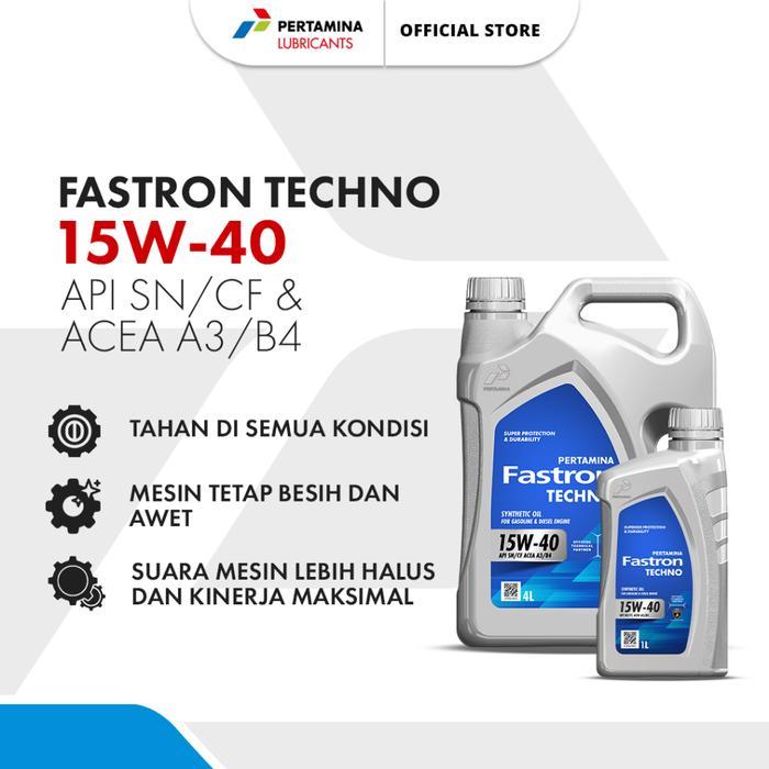 PERTAMINA Fastron Techno Series [ Oli Mobil 4 L ]