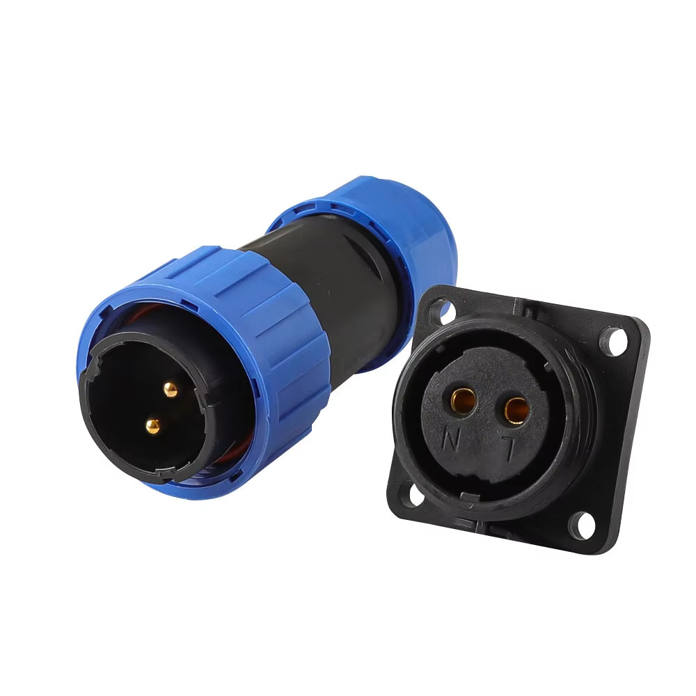 IP68 Waterproof Connector 2Pin 3/4/5/6/7/8/9Pin Solderless Aviation Connector Industrial Plugs Anul