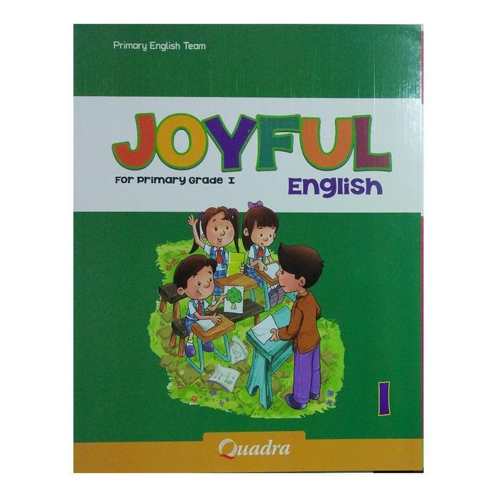 TERLARIS Joyful English 1 Buku Bahasa Inggris 1 SD Penerbit Quadra READY STOCK