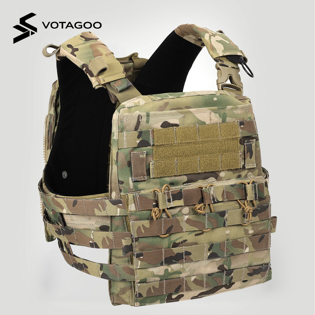 Votagoo Avs Mbav Tactical Vest Set Load-Bearing Protection Vest Camouflage Quick Release Bulletproof