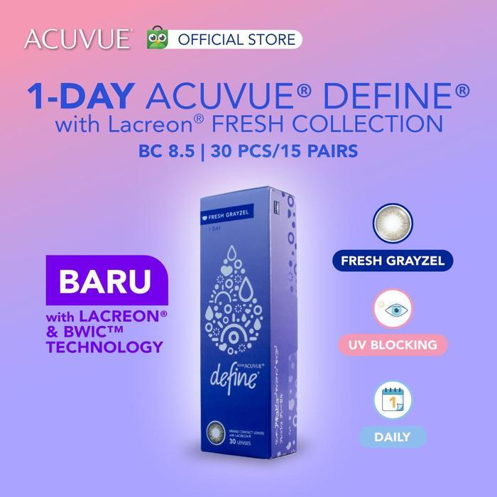 ACUVUE DEFINE REJUV ; 85 - FRESH GRAYZEL