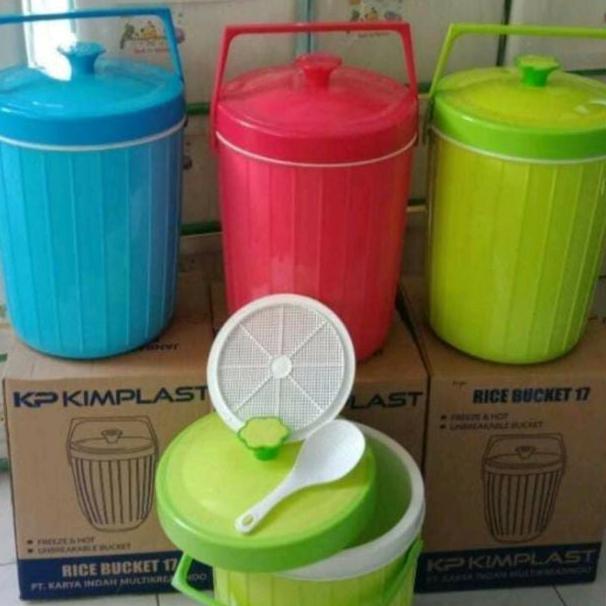 TERMOS NASI 17 LITER TREMOS TEMPAT ES BATU 17L PLASTIK KP KIMPLAST ORIGINAL QUALITY