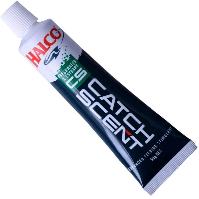 HALCO CATCH SCENT FRESHWATER & ESTUARY PENGUMPUL IKAN AIR TAWAR 50 GRAM KEMASAN BOTOL BESAR