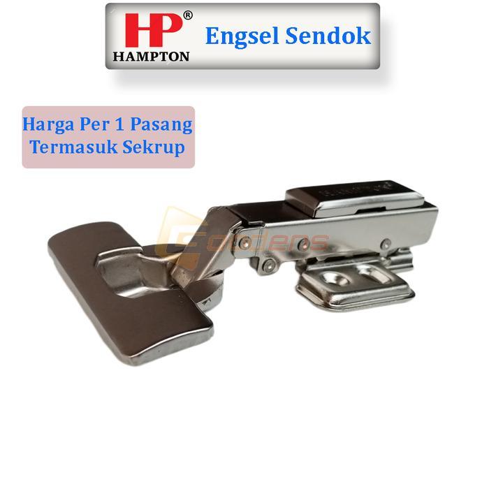 Hampton Engsel Sendok Slow Motion Engsel Pintu Lemari Soft Close