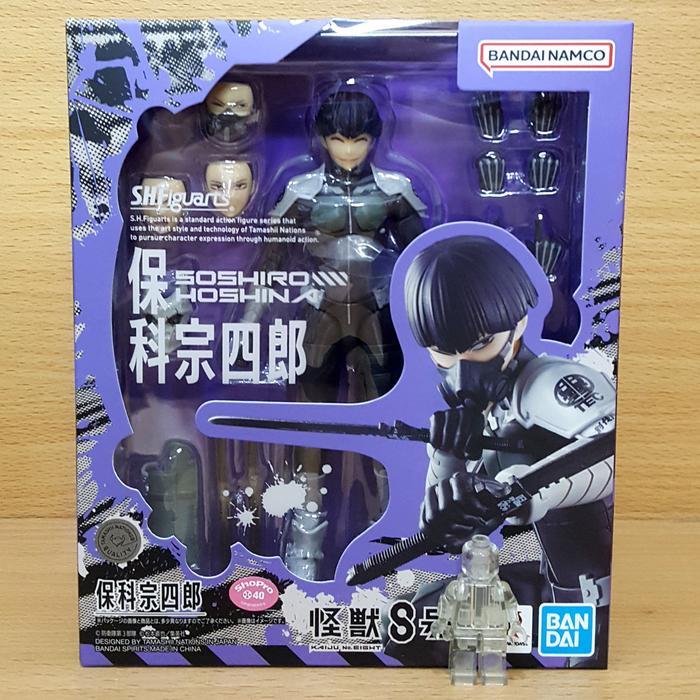 S.H.Figuarts Soshiro Hoshina 140mm Action Figure SHF MONSTER Kaiju #8 Defense Force's Strongest
