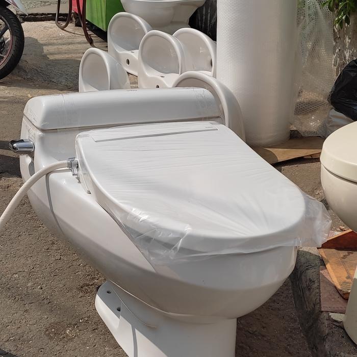 closet duduk kodok onepice Toto cw 436j | closet duduk tabung nyatu