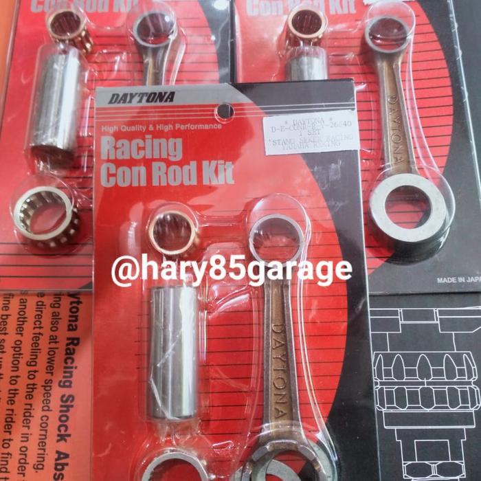 Stang Piston Setang Seker Conrod Kit Yamaha Rxking Daytona Original