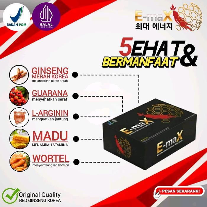 Best Seller Gx Minuman Serbuk Ekstrak Ginseng / Penambah Stamina Tahan Lama Pria